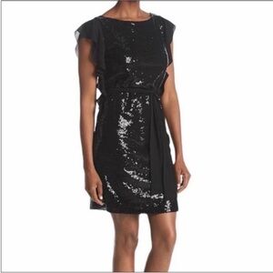 MICHEAL - MICHEAL KORS sequins mini dress NEW black